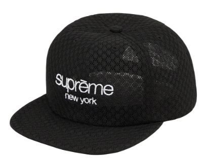 Supreme Classics Logo Air Mesh 6-panel Unisex Style : Ss22h68