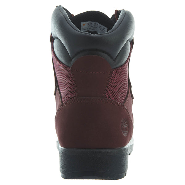 Timberland 6" Field Boots Big Kids Style : Tb0a1asa-Burgundy