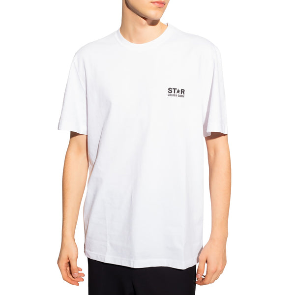 Golden Goose Regular S/s Logo Big Star T-shirt Mens Style : Gmp01056