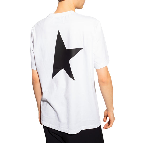 Golden Goose Regular S/s Logo Big Star T-shirt Mens Style : Gmp01056