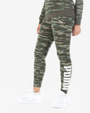 Puma Ess+ Logo Camo Legging Us Womens Style : 845902