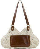 Marti Diamond Crochet Shoulder Bag