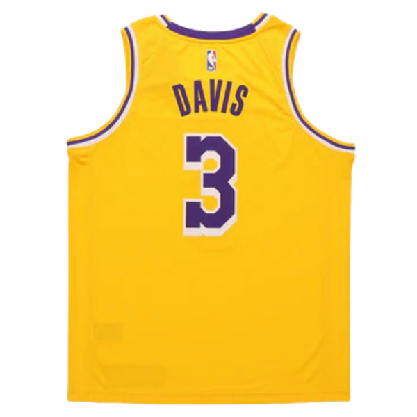 Nike Nba Swingman Jersey Anthony Davis Lakers Icon Edition 2020 Mens Style : Cw3669