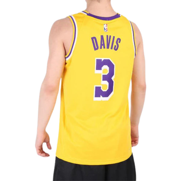 Nike Nba Swingman Jersey Anthony Davis Lakers Icon Edition 2020 Mens Style : Cw3669