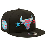 New Era Chicago Bulls 2022 Nba All-star Game Starry 9fifty Snapback Unisex Style : Hhh-gv-947875