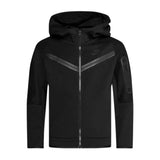 Nike Sportswear Kids' Tech Fleece Full-Zip Hoodie Black/Black