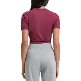 Nike Sportswear Essential Slim-fit Crop T-shirt Womens Style : Fb2873