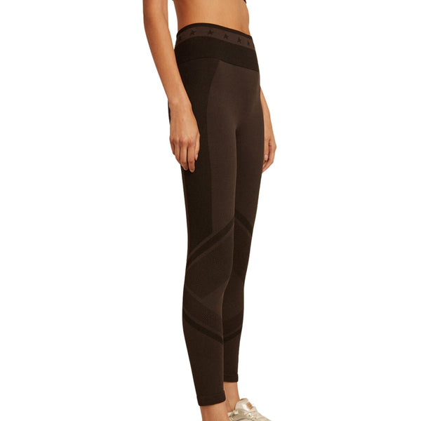 Golden Goose Leggings Genesis High Waistban Womens Style : Gwp01364.f001097.90289