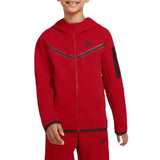 Nike Sportswear Kids' Tech Fleece Full-zip Hoodie Big Kids Style : Cu9223