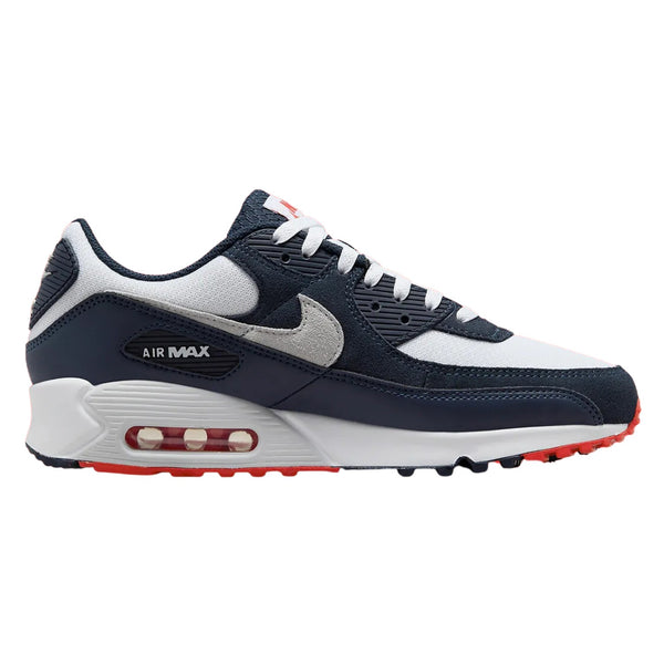 Nike Air Max 90 'Navy Crimson' Mens Style : Dm0029