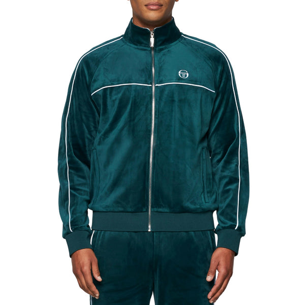 Sergio Tacchini Lioni Velour Track Jacket Mens Style : Stf23m50644