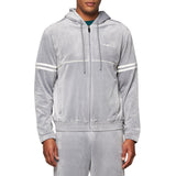 Sergio Tacchini Scopeto Full-zip Velour Hoodie Mens Style : Stf23m50677