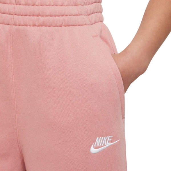 Nike Sportswear Club Fleece Older Kids' (Girls') High-waisted Fitted Trousers Big Kids Style : Fd2921