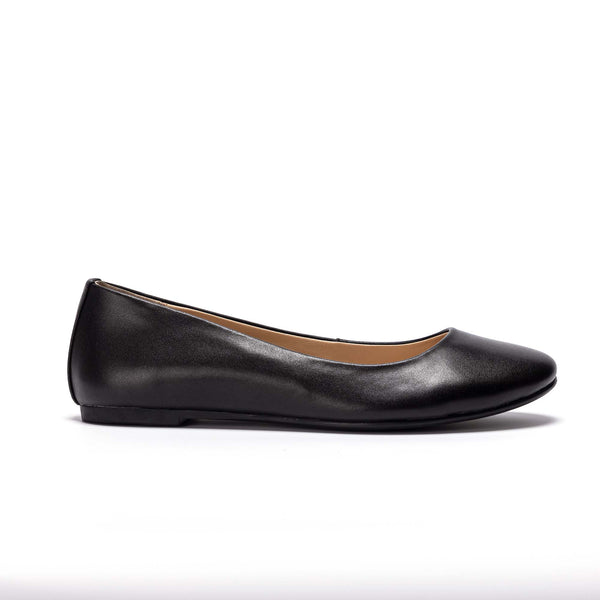 Soho Collective Abby Leather Ballerina Flats Womens Style : Sc101