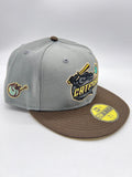 New Era 59fifty Columbus Catfish Misty Morning Fitted Hat Unisex Style : Hhh-70687823