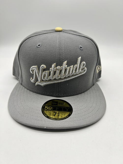 New Era 59fifty Washington Nationals Natitude Storm Grey Fitted Hat Unisex Style : Hhh-96974066