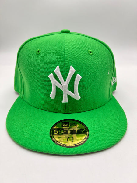 New Era 59fifty New York Yankees Island Green Fitted Hat Unisex Style : Hhh-48398424