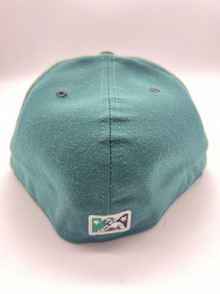 New Era 59fifty Greensboro Grasshoppers Green Fitted Hat Unisex Style : Hhh-71320860