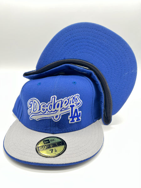 New Era 59fifty Los Angeles Dodgers Logo Royal Blue Fitted Hat  Unisex Style : Hhh-71320846