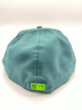 New Era 59fifty New York Yankees Logo Dark Green Fitted Hat Unisex Style : Hhh-34853800