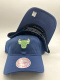 Mitchell&ness Chicago Bulls Logo Navy Snapback Unisex Style : Hhh-86014402