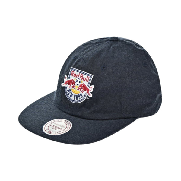 Mitchell&ness Red Bull New York  Charcoal Clip Strapback Unisex Style : Hhh-vy88z