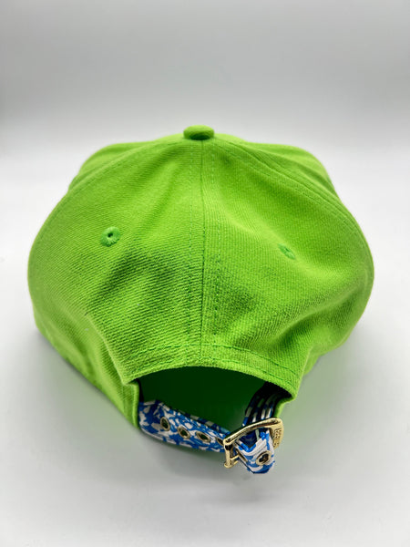 New Era 59fifty Los Angeles Dodgers Ostrich Vize Snake Green Strapback Unisex Style : Hhh-91258189