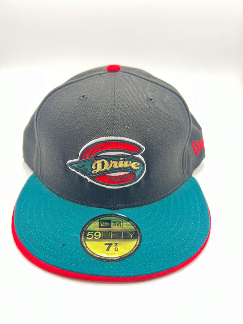 New Era 59fifty Greenville Drive Black Fitted Hat Unisex Style : Hhh-71320754