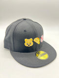 New Era 59fifty Fresno Grizzlies Black Fitted Hat Unisex Style : Hhh-70376500