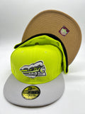 New Era 59fifty Syracuse Chiefs Lime Green Fitted Hat Unisex Style : Hhh-77391538