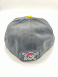 New Era 59fifty Pittsburgh Pirates Retro Smooth Black Fitted Hat Unisex Style : Hhh-34505235