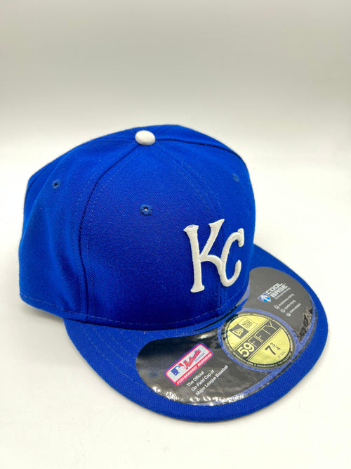 New Era 59fifty Kansas City Royals Ac Performance Blue Fitted Hat Unisex Style : Hhh-01292573