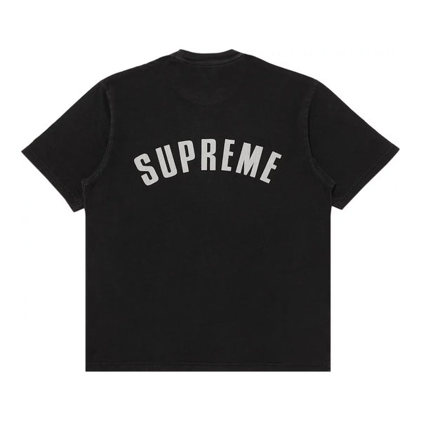 Supreme Cracked Logo Washed S/s Top Mens Style : Ss24kn41