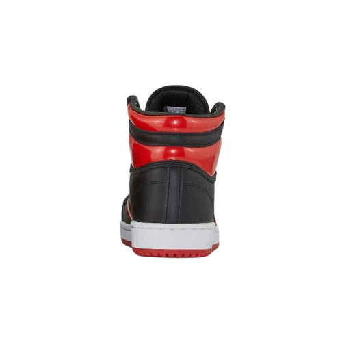 adidas Top Ten Hi Core Black Vivid Red Patent