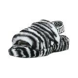 Ugg Fluff Yeah Slide Zebra Womens Style : 1112248