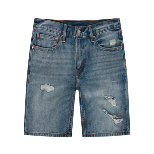 Levis 412 Slim My Way Destructed Shorts Mens Style : 39387