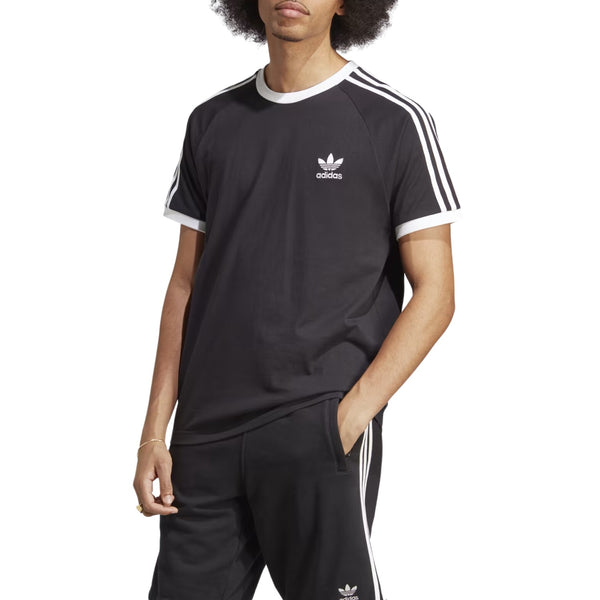 Adidas Originals 3-stripes Black Tee Mens Style : Ia4845