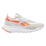 Reebok Classic Leather Legacy White Orange Flare (Women's)