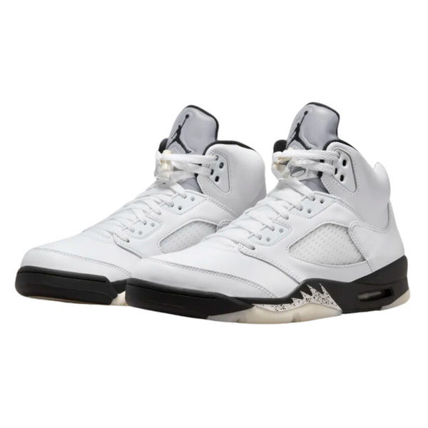 Jordan 5 Retro "White/black" Mens Style : Dd0587