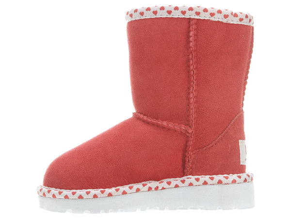 Ugg Classic Short Hearts Boots Toddlers Style : 1005295T