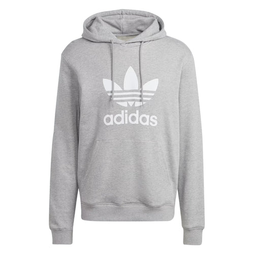 adidas Adicolor Classics Trefoil Hoodie Medium Grey Heather