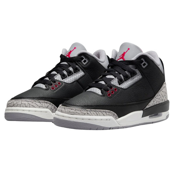 Air Jordan 3 Retro Black Cement Reimagined Big Kids Style : Dm0967