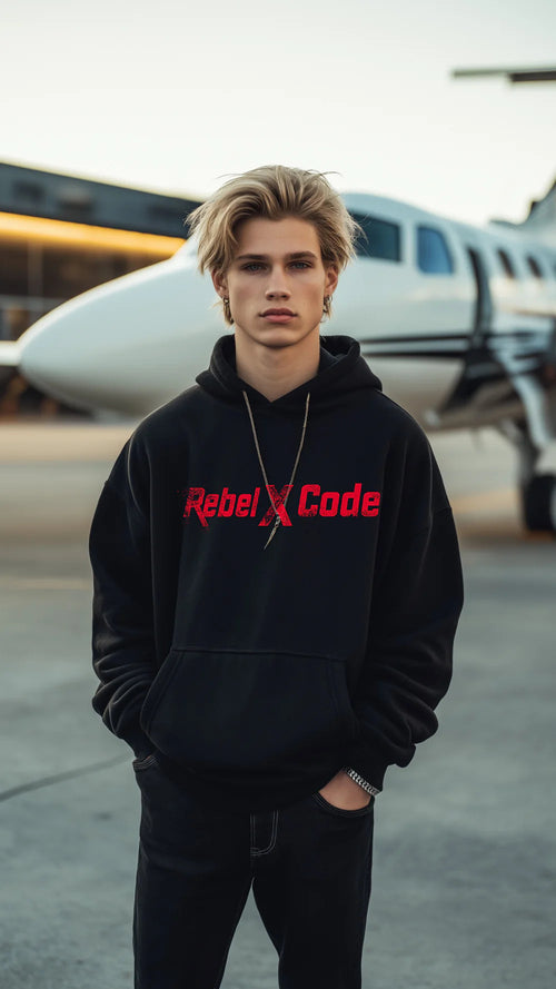 Rebel X Code Explosive Warrior Hoodie Mens Style : RXCHDBG014