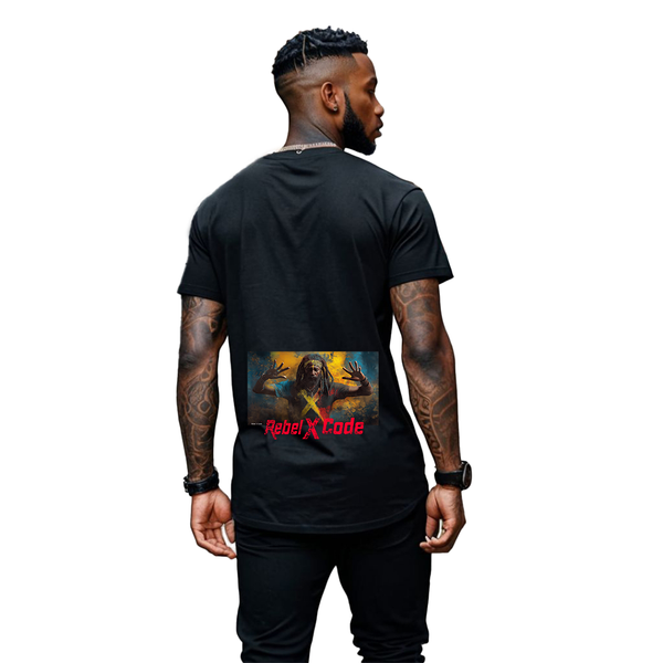 Rebel X Code Dreadlocked Aura Tee Mens Style : RXCBASTBG003