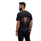 Rebel X Code Royal Skull Blossom Tee Mens Style : RXCBASTBG004