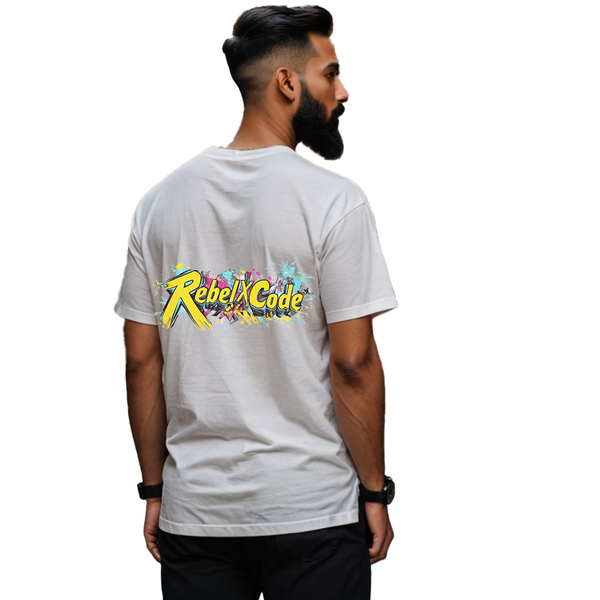 Rebel X Code Neon Splash Rebellion Tee Mens Style : RXCBASTBG021