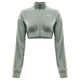 Nike Sportswear Collection Women's Cropped Velour Full-zip Top Womens Style : Fz3679