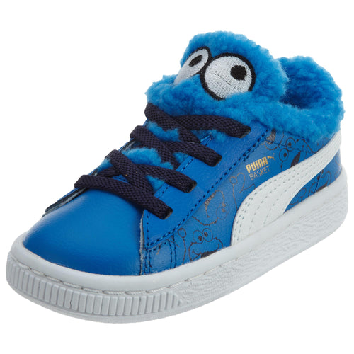 Puma Basket Sesame Cm Ac Inf Toddlers Style : 361684