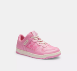 C201 Low Top Sneaker In Signature Canvas - Pink