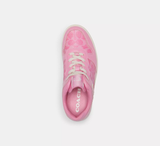 C201 Low Top Sneaker In Signature Canvas - Pink